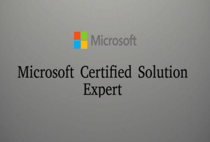 Microsoft Certified Solution Expert