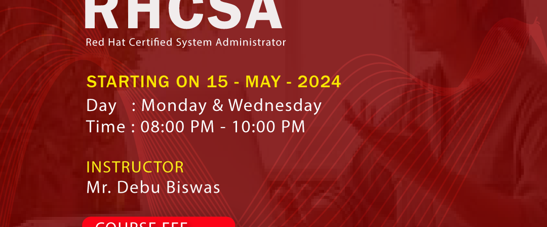 RHCSA (Red Hat Certified System Administrator RHEL9) - Online Batch